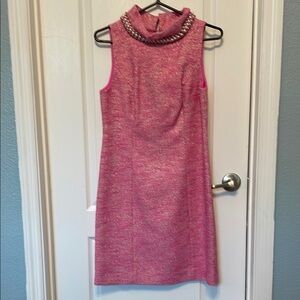 Lilly Pulitzer Pink Textured Mini Dress